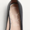 Baleriny Mary-Jane Preshoes z koźlej skóry z ozdobnym guzikiem 20 mm Baleriny Mary-Jane Preshoes z koźlej skóry z ozdobnym guzikiem 20 mm