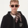 Bawełniana bluza z kapturem i naszywką VG Bawełniana bluza z kapturem i naszywką VG