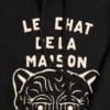 Bawełniana bluza z naszywką Le Chat De La Maison