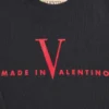 Bawełniana bluza z okrągłym dekoltem Valentino z nadrukiem Made In Valentino Bawełniana bluza z okrągłym dekoltem Valentino z nadrukiem Made In Valentino