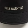 Bawełniana czapka z daszkiem Chez Valentino z haftem
