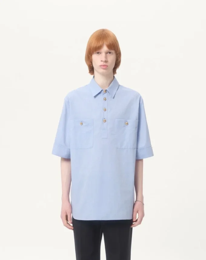 Bawełniana koszulka polo Oxford Bawełniana koszulka polo Oxford