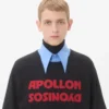 Bawełniana koszulka Valentino z nadrukiem Apollon/Dyonisos Bawełniana koszulka Valentino z nadrukiem Apollon/Dyonisos