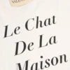 Bawełniana koszulka Valentino z nadrukiem Le Chat De La Maison Icon Muse Anti Hero