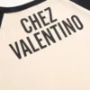 Bawełniana koszulka z nadrukiem Chez Valentino