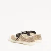 Bay By Bay Ballerina Sneakers z brokatowej tkaniny