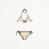 Bikini z lycry z żakardowym wzorem Toute La V Bikini z lycry z żakardowym wzorem Toute La V