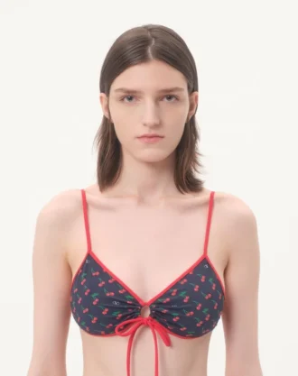 Bikini z lycry z nadrukiem Cherryfic