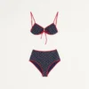Bikini z lycry z nadrukiem Cherryfic