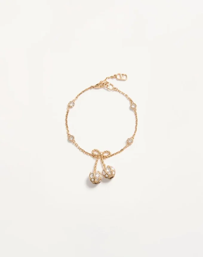 Bransoletka Cherryfic z metalu i kryształów Swarovski® Bransoletka Cherryfic z metalu i kryształów Swarovski®