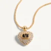 Bransoletka Coeur Royal z metalu, emalii i kryształów Swarovski® Bransoletka Coeur Royal z metalu, emalii i kryształów Swarovski®