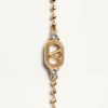 Bransoletka Ovalette z metalu i kryształów Swarovski® Bransoletka Ovalette z metalu i kryształów Swarovski®