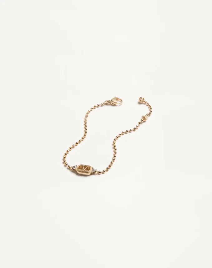Bransoletka Ovalette z metalu i kryształów Swarovski® Bransoletka Ovalette z metalu i kryształów Swarovski®