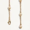 Bransoletka Ovalette z metalu, pereł i kryształów Swarovski® Bransoletka Ovalette z metalu, pereł i kryształów Swarovski®