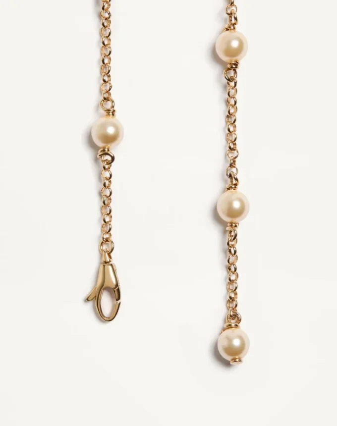 Bransoletka Ovalette z metalu, pereł i kryształów Swarovski® Bransoletka Ovalette z metalu, pereł i kryształów Swarovski®