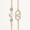 Bransoletka Vlogo Signature z metalu, pereł i kryształów Swarovski® Bransoletka Vlogo Signature z metalu, pereł i kryształów Swarovski®