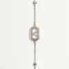 Bransoletka Vlogo Signature z metalu, pereł i kryształów Swarovski®