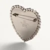 Broszka Coeur Hyperbole z metalu, żywicy i kryształów Swarovski®