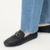 Buty do jazdy samochodem Vlogo Signature z ziarnistej skóry cielęcej