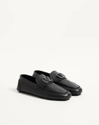 Buty do jazdy samochodem Vlogo Signature z ziarnistej skóry cielęcej