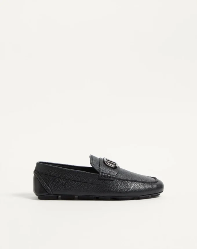 Buty do jazdy samochodem Vlogo Signature z ziarnistej skóry cielęcej