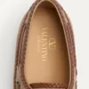 Buty żeglarskie Palm Avenue z chrupiącej skóry i skóry nappa