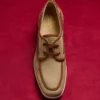 Buty żeglarskie Palm Avenue z chrupiącej skóry i skóry nappa