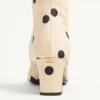 Buty Equivoque z tkaniny moiré Plus De Pois 60 mm Buty Equivoque z tkaniny moiré Plus De Pois 60 mm