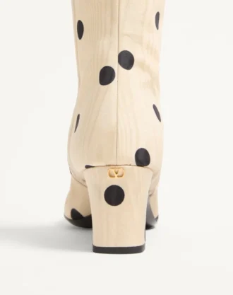 Buty Equivoque z tkaniny moiré Plus De Pois 60 mm