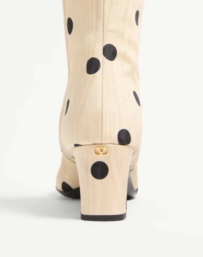 Buty Equivoque z tkaniny moiré Plus De Pois 60 mm Buty Equivoque z tkaniny moiré Plus De Pois 60 mm