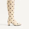 Buty Equivoque z tkaniny moiré Plus De Pois 60 mm Buty Equivoque z tkaniny moiré Plus De Pois 60 mm