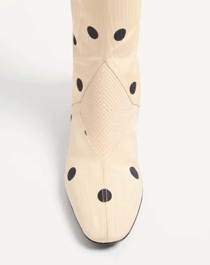 Buty Equivoque z tkaniny moiré Plus De Pois 60 mm Buty Equivoque z tkaniny moiré Plus De Pois 60 mm