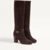 Buty Pattie z chrupiącej skóry 75 mm Buty Pattie z chrupiącej skóry 75 mm