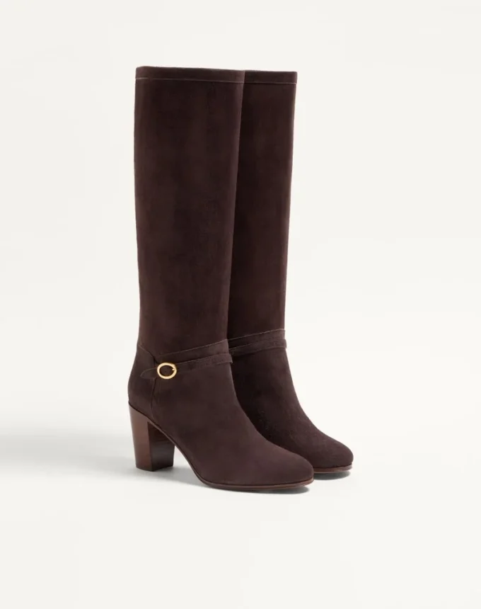 Buty Pattie z chrupiącej skóry 75 mm Buty Pattie z chrupiącej skóry 75 mm