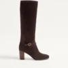 Buty Pattie z chrupiącej skóry 75 mm Buty Pattie z chrupiącej skóry 75 mm