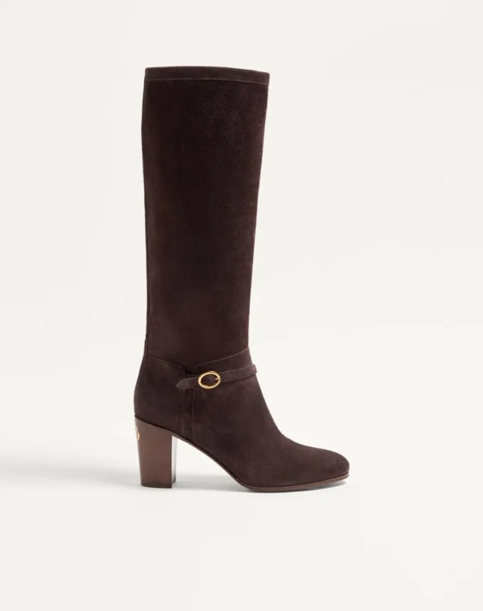Buty Pattie z chrupiącej skóry 75 mm Buty Pattie z chrupiącej skóry 75 mm