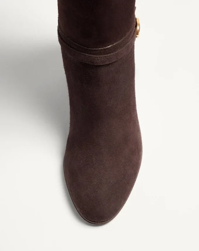 Buty Pattie z chrupiącej skóry 75 mm Buty Pattie z chrupiącej skóry 75 mm