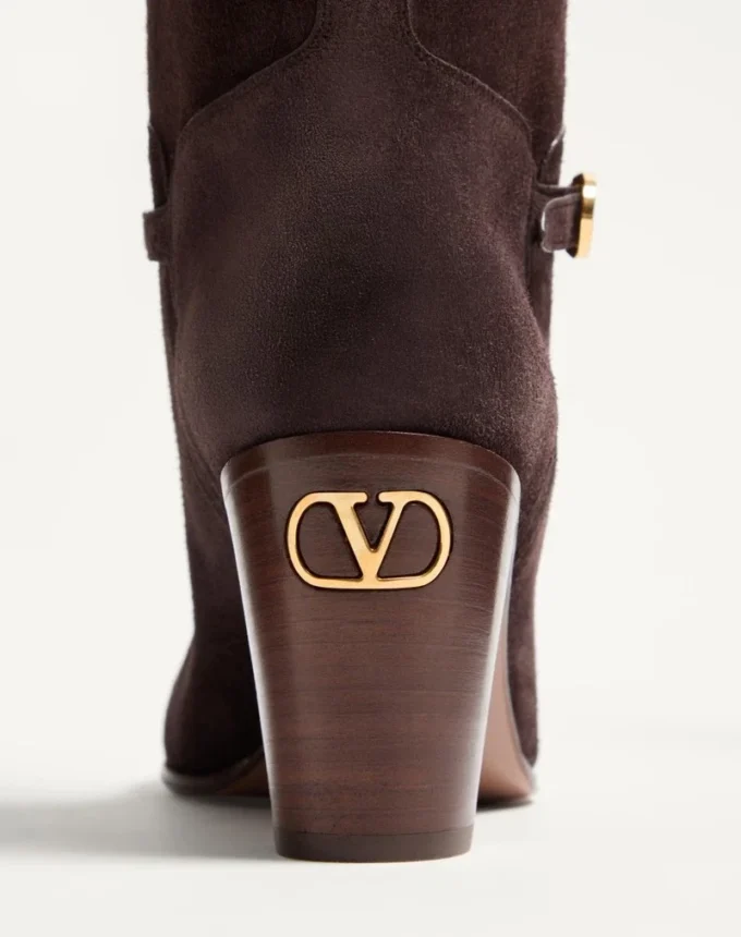 Buty Pattie z chrupiącej skóry 75 mm Buty Pattie z chrupiącej skóry 75 mm