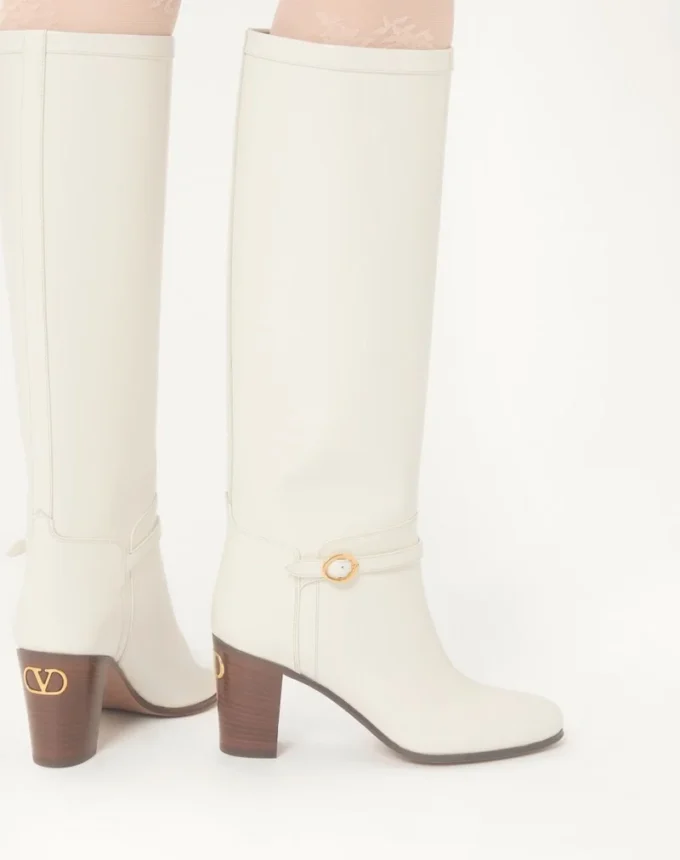 Buty Pattie z cielęcej skóry 75 mm Buty Pattie z cielęcej skóry 75 mm