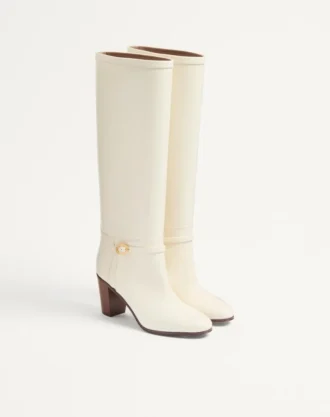 Buty Pattie z cielęcej skóry 75 mm