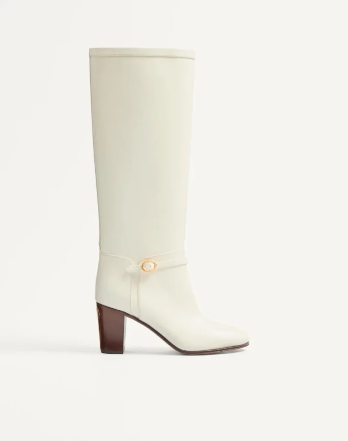 Buty Pattie z cielęcej skóry 75 mm Buty Pattie z cielęcej skóry 75 mm