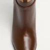 Buty Pattie z cielęcej skóry z efektem kucyka 75 mm Buty Pattie z cielęcej skóry z efektem kucyka 75 mm