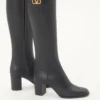 Buty z cielęcej skóry z logo Vlogo 70 mm Buty z cielęcej skóry z logo Vlogo 70 mm