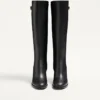 Buty z cielęcej skóry z logo Vlogo 70 mm Buty z cielęcej skóry z logo Vlogo 70 mm