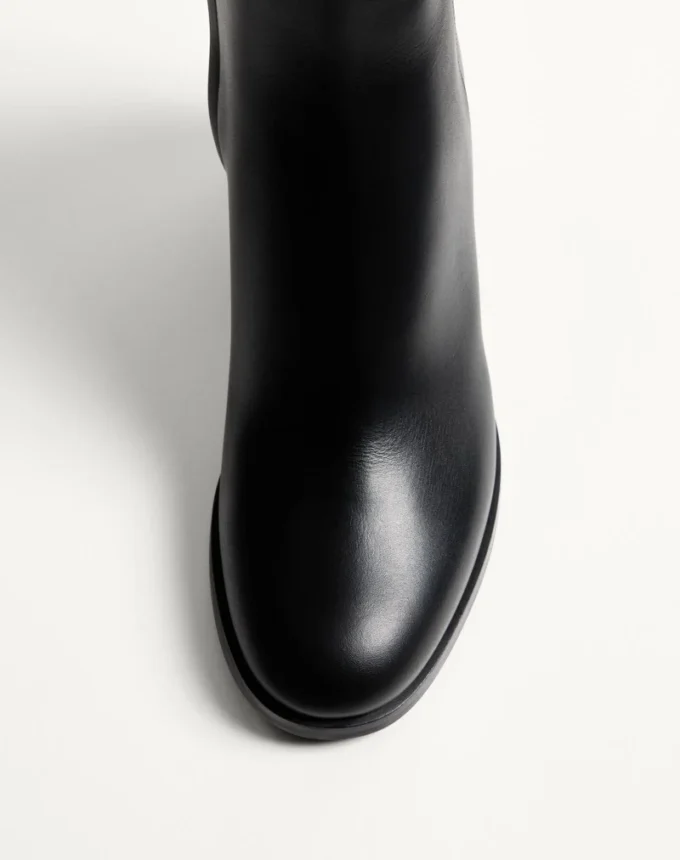 Buty z cielęcej skóry z logo Vlogo 70 mm Buty z cielęcej skóry z logo Vlogo 70 mm