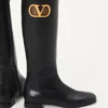 Buty z koźlej skóry z logo Vlogo 20 mm Buty z koźlej skóry z logo Vlogo 20 mm