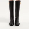 Buty z koźlej skóry z logo Vlogo 20 mm Buty z koźlej skóry z logo Vlogo 20 mm