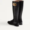 Buty z koźlej skóry z logo Vlogo 20 mm Buty z koźlej skóry z logo Vlogo 20 mm