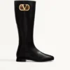 Buty z koźlej skóry z logo Vlogo 20 mm Buty z koźlej skóry z logo Vlogo 20 mm