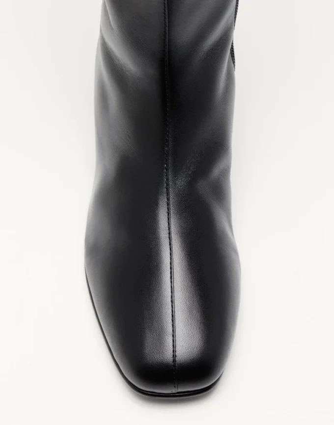 Buty z koźlej skóry z logo Vlogo 20 mm Buty z koźlej skóry z logo Vlogo 20 mm